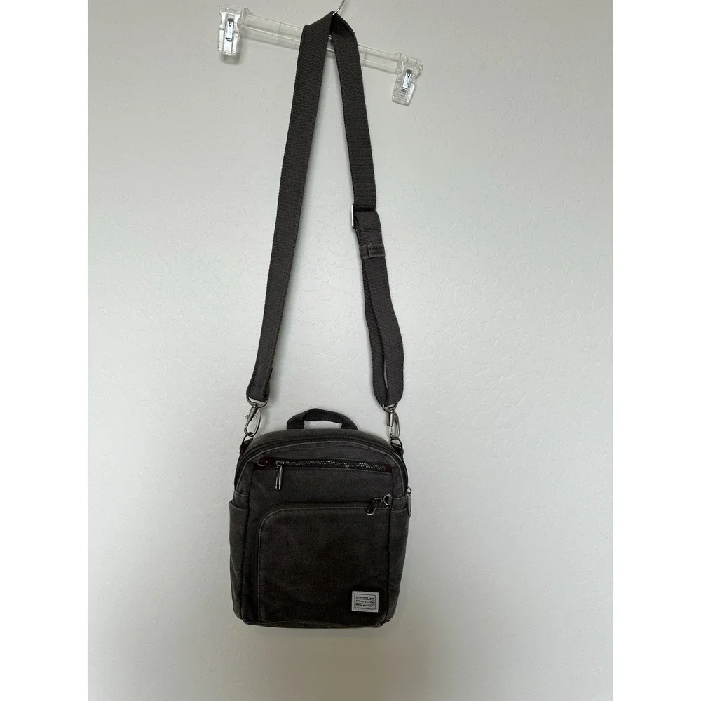 Travelon Anti-Theft Heritage Tour Bag Pewter - 33074-540, Pewter